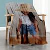 Customize Photos Personalized picture Blanket Cozy Customizable Blanket Soft & Cozy Perfect for Seaside Office Livingroom Office Chair All-Season Use