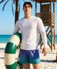 XEXYMIX Piping Back Logo Rash Guard Xml2Wt1401
