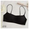 Women Thin Seamless Invisible Low Neck Back Beauty Push Up Gathering Bra