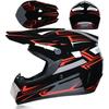 Four Seasons Motorcycle Off-road Helmet for Men and Women, Electric Bike Helmet, Mountain Bike Off-road Helmet, Racing Speed Descent Pedal