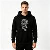 Men's Chinese Dragon White Ink DTF Print Hoodie Casual Long Sleeve Loose Pullover Hooded Sweatshirt Streetwear Top For Autumn Winter Daily Wear