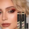2PCS Vibrant  Eyeshadow Stick Long-Lasting Shimmery and Glittery Eye Makeup Easy-to-Apply Smudge-Proof and Waterproof Eye Shadow Pencil