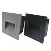 3W LED Footlight Outdoor IP65 Waterproof Stairs Steps Corner Wall Plinth Recessed Hall Square Lamp