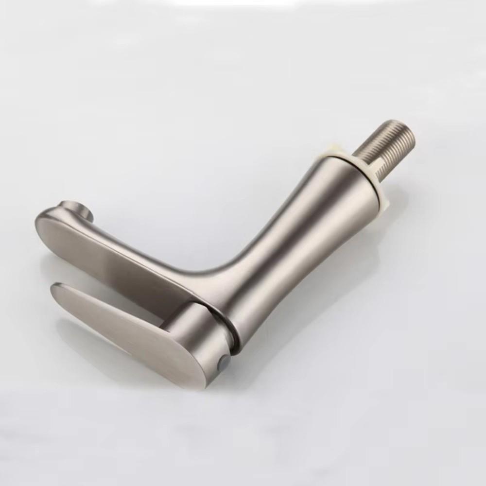 Single Handle Stainless Steel Faucet Anti-Leakage Washing Machine Faucet  Bathroom Fixture
