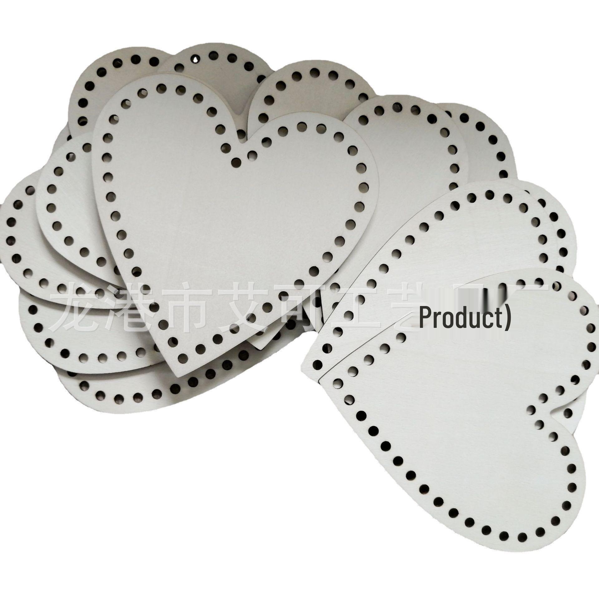 

DIY Wooden Crafts: Cross-Border Hanging Ornaments & Basket Bottoms (Oval, Round, Square) Oval set of 3