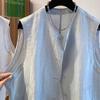 Vesta pro ženy Univerzální Bez rukávů Podšitá Vesta Ležérní Retro Volná Bez rukávů Blazer Vesta Top