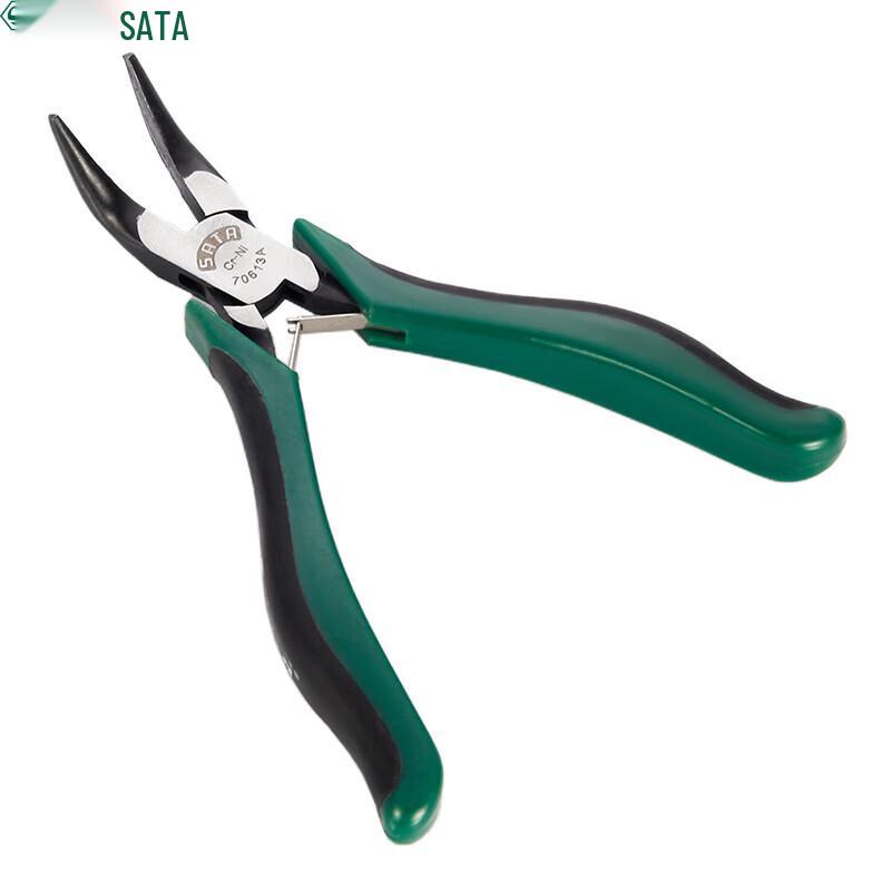 SATA 70613A 5.5-inch Bent Nose Pliers 5.5 inch