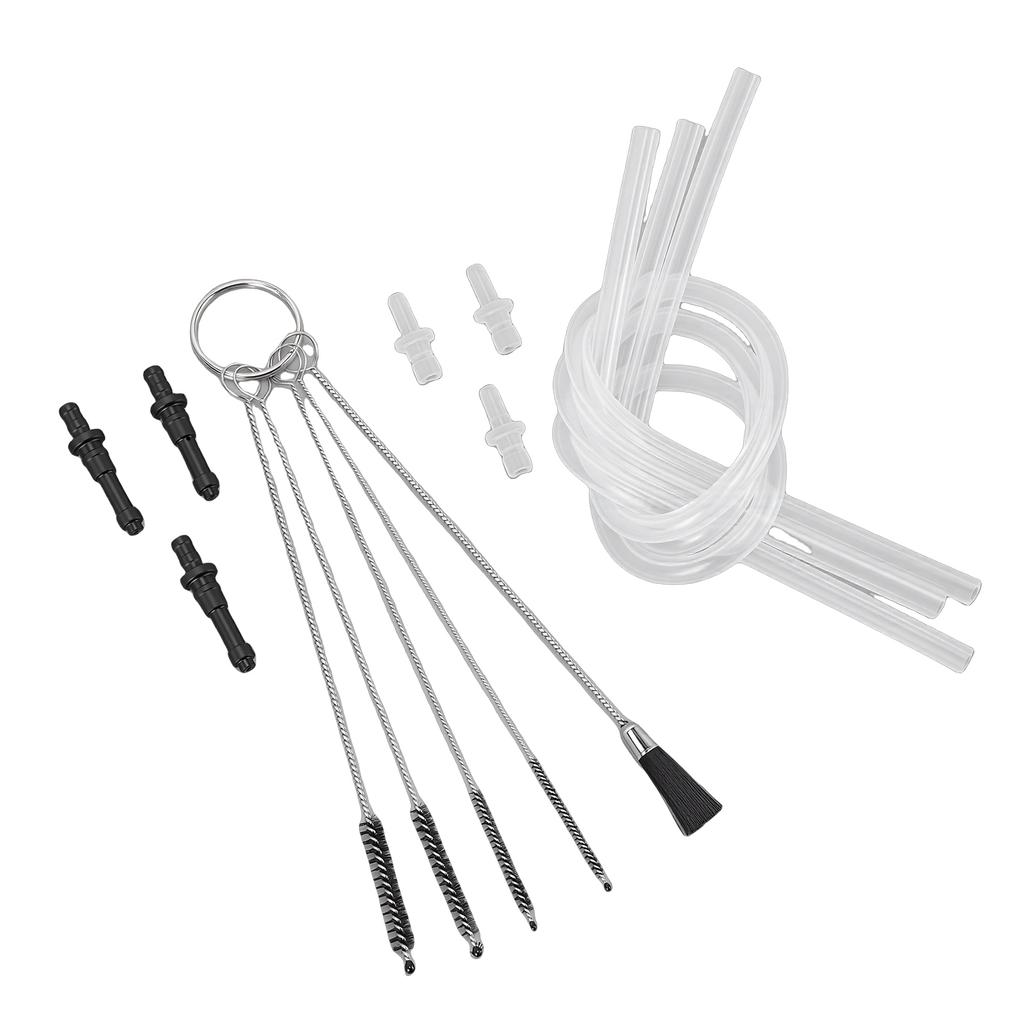 Set Tubo del Latte per Macchina da Caffè Jura Completamente Automatica Tubi del Latte per Caffè con Connettori Spazzole per Tubi