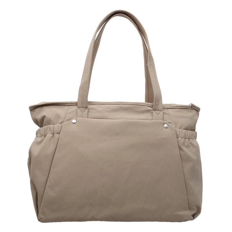 Minimalist Canvas Tote Bag For Women With Large Capacity And Inner Pockets For Daily Use