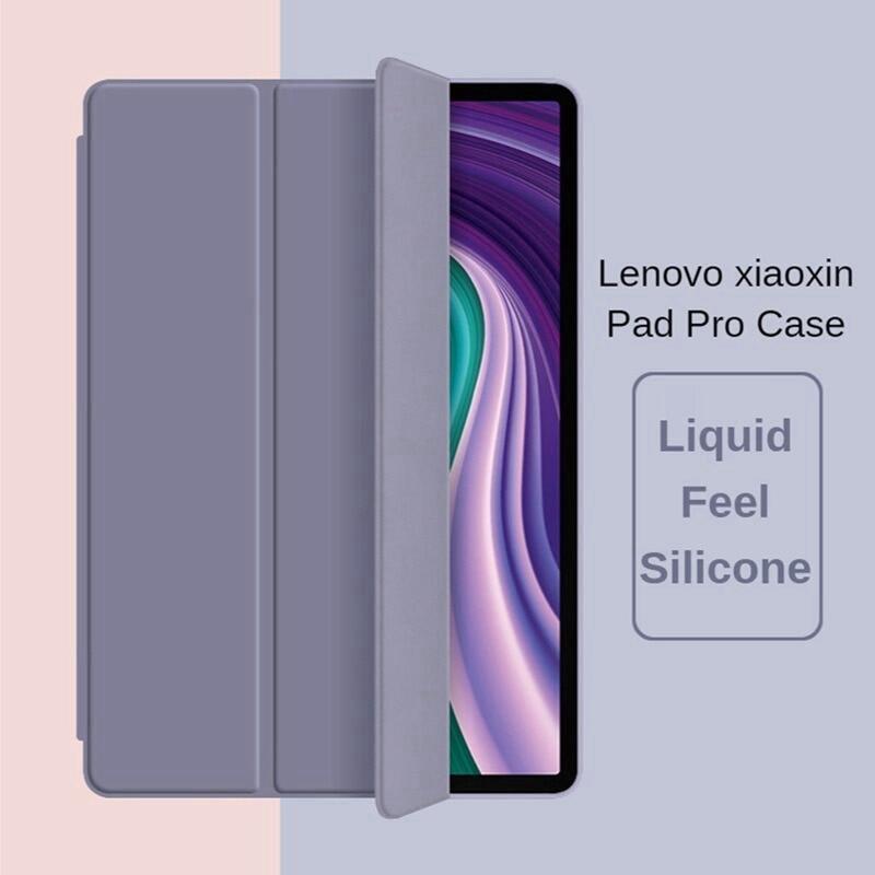 Case For Lenovo Tab M11 Xiaoxin Pad Plus P11 Pro Y700 M10 S10/K10C P11/12 Tablet Case For Tab K9/10/11/12 12.7" PU Leather Silicon TPU Back Cover