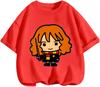Youth Street Trend Harry Potter Tee Summer Soft Casual Round Neck Short Sleeve Children Clothing