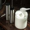 Stainless Steel Handheld Milk Frother with Cover Portable Milk Frother Egg Beater  Home Office