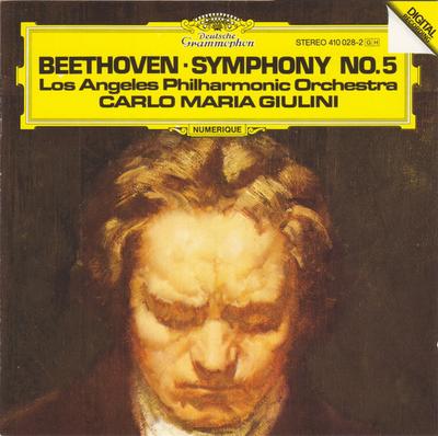 CD LUDWIG VAN BEETHOVEN - LOS ANGELES  - Symphony No. 5 4100282 Deutsche Grammo Europe ObiClassical Used