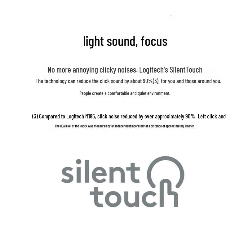 Logitech M550 L Kabellose Stumme Maus im Dual-Modus