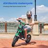 A14 Kids ELECTRIC DIRT BIKE 14 Inch 500W Motor 36V5.2Ah Battery 20-22km Range Shock Absorption, Bluetooth LED Lights