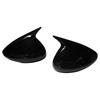 For Peugeot 408 2013 Rearview Side Mirror Cover Wing Cap Sticker Exterior Case Trim Carbon