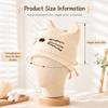 Solid Color Cat Ear Beanie Hat Keep Warm Winter Hat Fashion Knitted Skull Cap  Winter