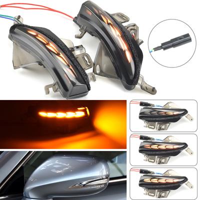 2pcs Dynamic Turn Signal LED Light Side Mirror Indicator For Lexus CT 200h ES 250 300h 350 IS 200t 250 300 350 LS