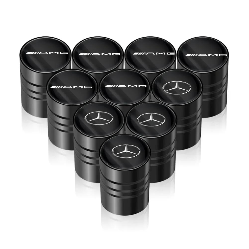 4 stuks Auto Wiel Band Ventieldopjes Luchtstuurhoesjes voor MERCEDES BENZ W203 W204 W205 W206 W209 W210 W211 W212 W213 W176 W166 W163 IX3