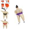 Zabawny nadmuchiwany kostium zapaśnika sumo idealny na Halloween i imprezy tematyczne