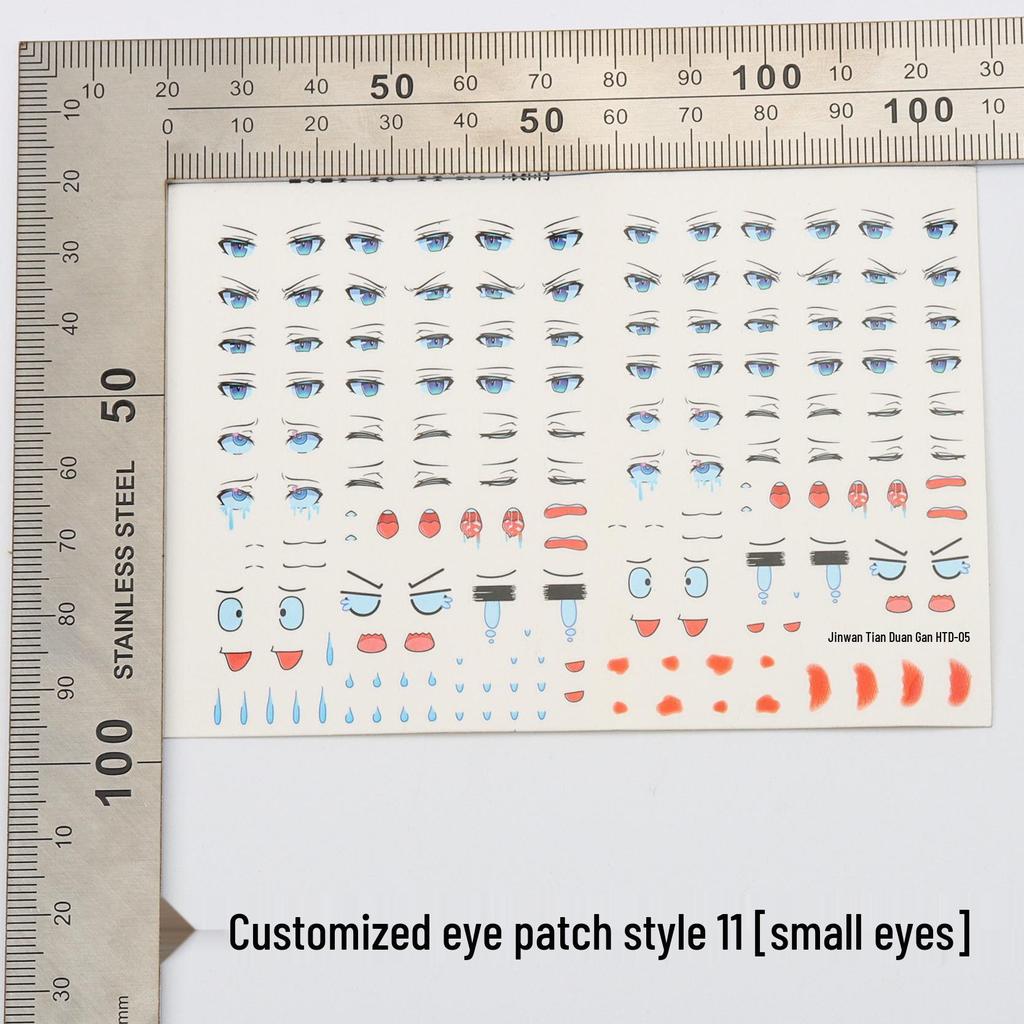 Superleichte Polymerton und Abziehbilder für DIY-Puppen und Actionfiguren