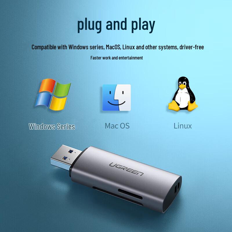UGREEN USB 3.0 SD/TF Multi-Card Reader