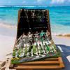 Juventus Beach Towel Super Soft Microfiber Quickdry Fabric Comfortable Lightweight