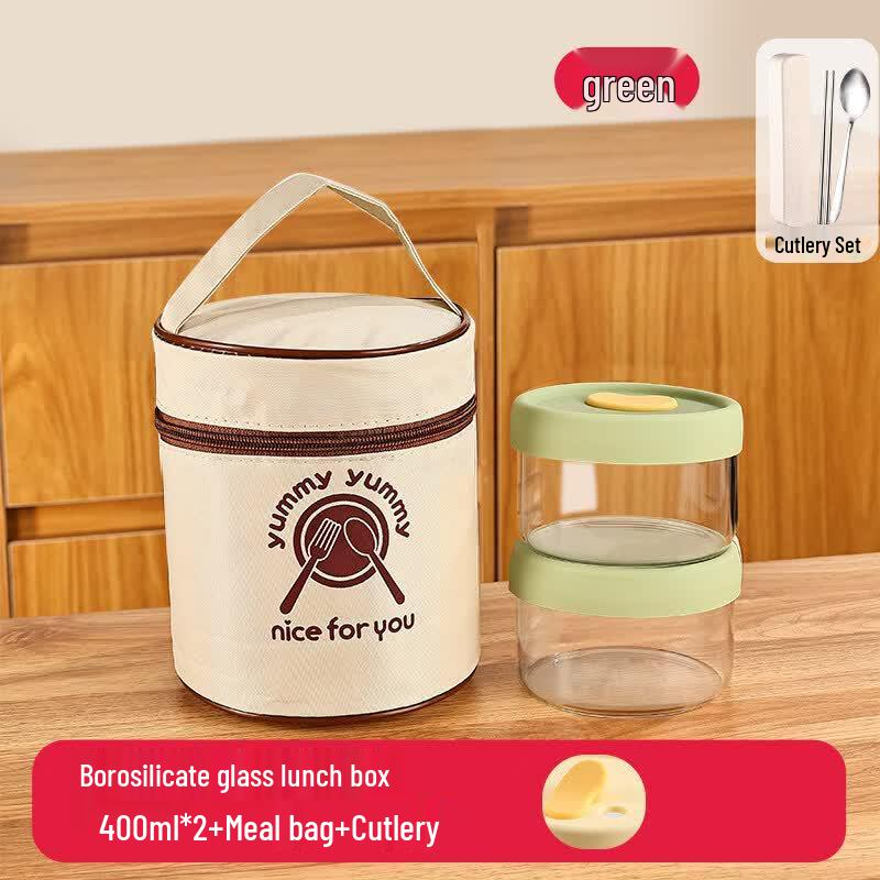 ZISIZ Glass Food Storage Container with Lid
