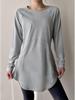 Women's Long Sleeve Yoga & Running T-Shirt with Slimming Fit & Breathable Back