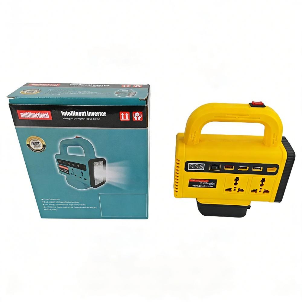 150W Electric Tool Battery Lithium Battery Inverter DC 18V-21V To AC 220V DC To AC Inverter for Makita for Milwaukee for DeWalt