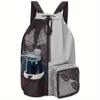 Swimming Bag Mesh Drawstring Backpack With Wet Bag Beach Backpack Gym Backpack