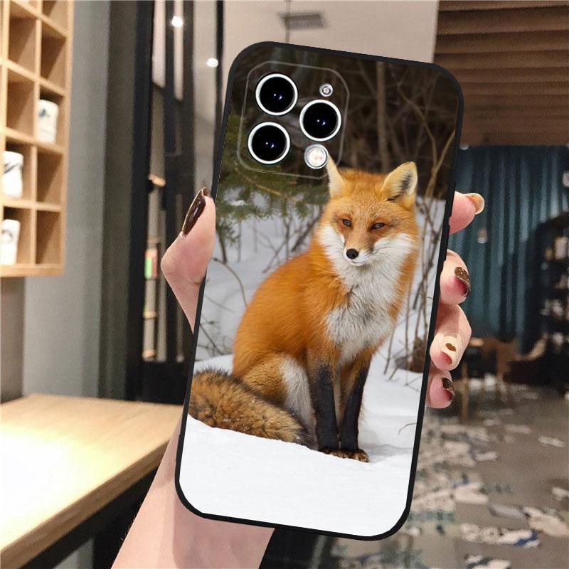 Handyhülle Carcasa Funda Für iPhone 17 Pro Max 17 Air 16 15 14 13 Pro Max 15 16 Pro 15Plus Niedlicher Fuchs