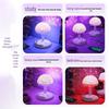 Romantic Seven-Color LED Mood Light with Rotating Indoor Stage Lamp & Cord Extension.