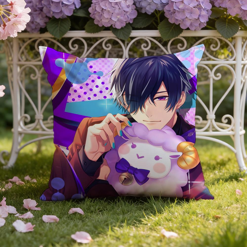 Anime Hra O-obey me Povlak na polštář Domov & Auto Dvouscénový povlak na polštář: Oboustranné pro prémiové pohodlí