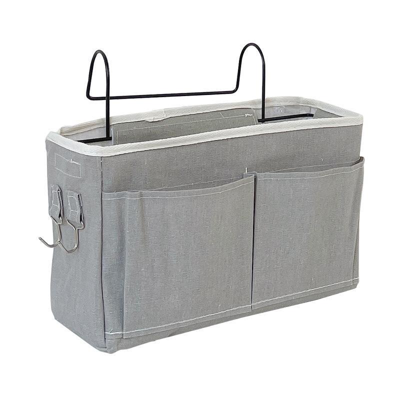 Bedhead Storage Hanging Bag Dormitory Upper Bunk Storage Bedside Mobile Phone Hanging Bag Bedside Fabric Hanging Basket