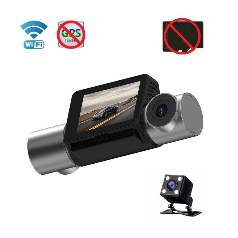 1/2/3 Channel WIFI GPS Car Dash Cam, with Dual 1080P Front AHD Rear Camera, Taxi Driving Video Recorder