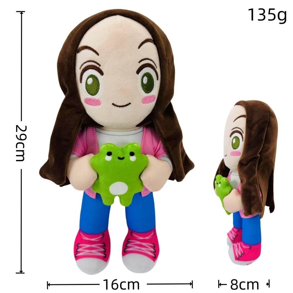 New Magic Expression Plush Doll Cartoon Girl 25cm Stuffed Animal Doll Soft Long Leg Frog Gift