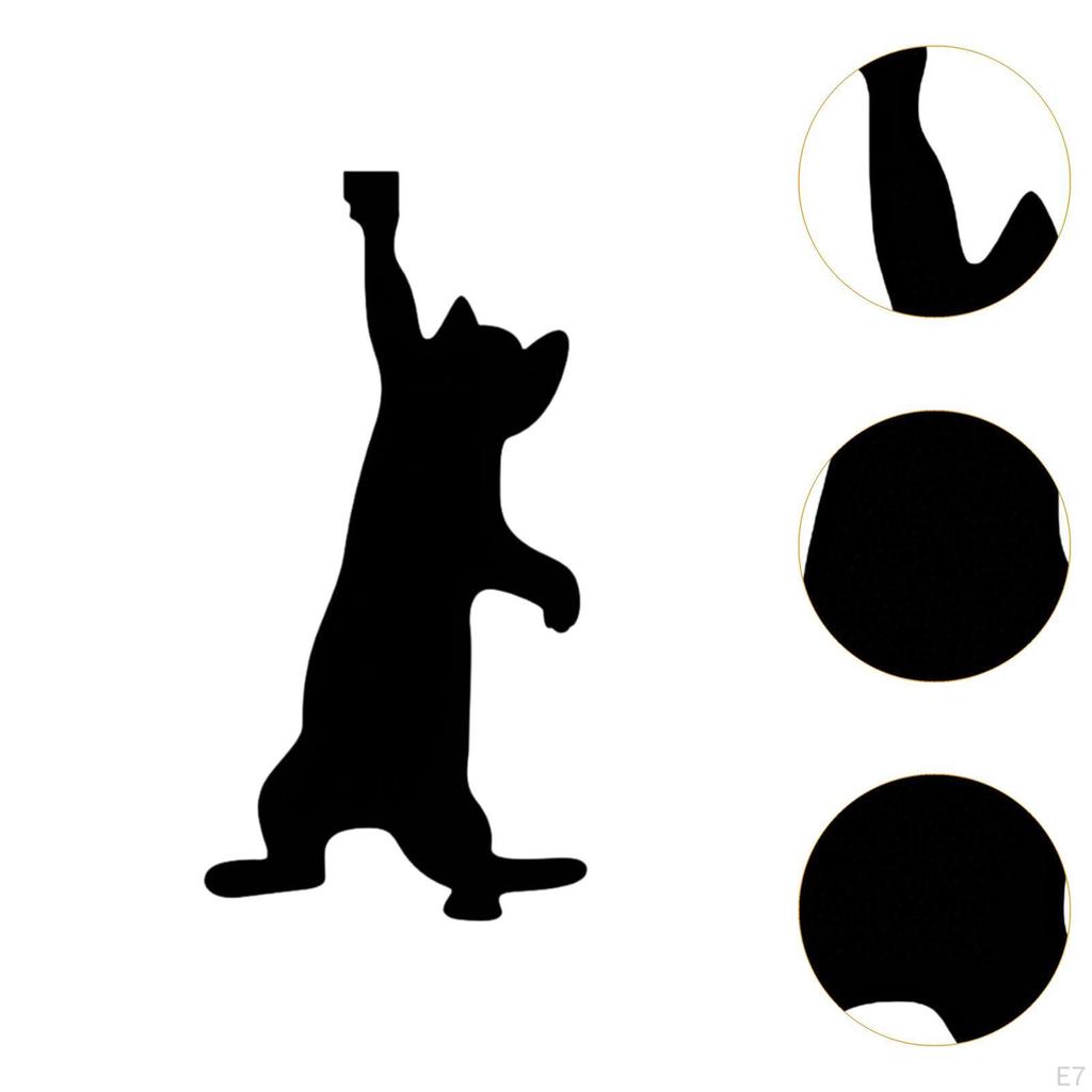 Black Cat Bookmark Accessories Animal Design for Family Who Love Reading