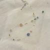 Bohemian Fish Line Beads Choker Candy Color Beach Jewelry Summer Clavicle Necklace For Women Charm Invisible Fishing Line Choker