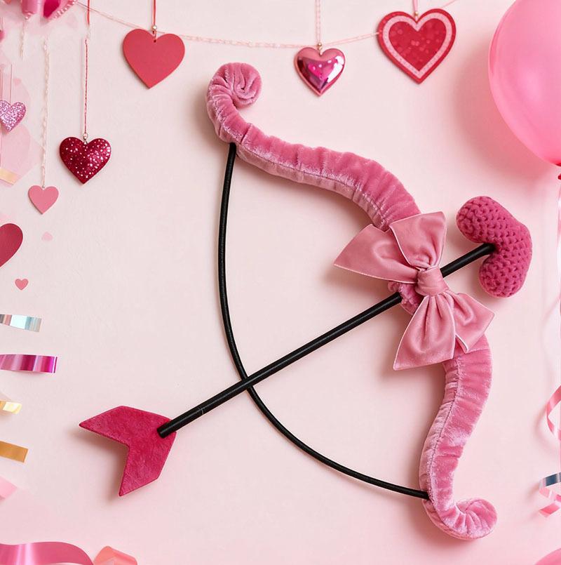 

Valentine s Day Decorations Cupid Bow Arrow Set Wedding Party Cosplay Costume Performance Prop Photobooth Props Party Supplies