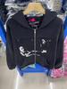 Rich Kids Vintage Poet Print Hoodie - Washed Trendy Style