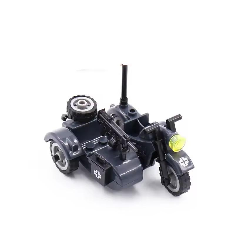 MOC Militär SWAT Waffe WW2 Spielzeugpistole Sandsackkanone Bausteine Ziegel Spielzeug für Kinder Kinder Geschenke DIY Spielzeug Militär