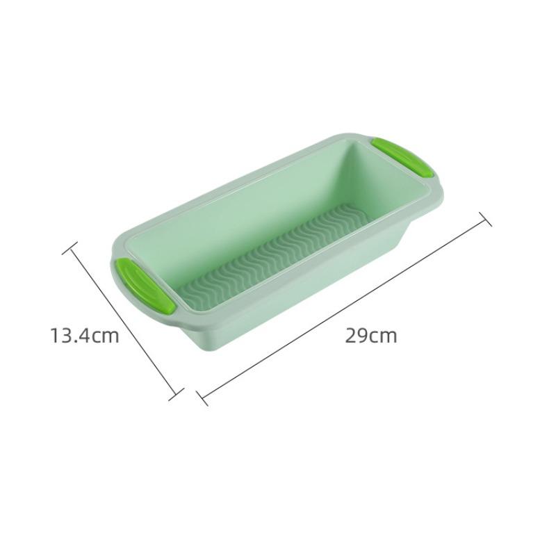 Silicone Mold Two-tone Toast Color Kitchen Baking Tools Baking Pan Oven High Temperature Resistant Cake Mold