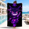 Ghost Haunting Glow Beach Towel, Microfiber Beach Towel, Perfect For Pool, Beach, Travel, Home Decor Beach Party Fan gifts
