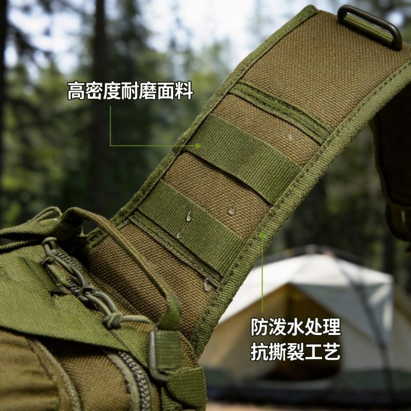 Tool Bags Tactical MOLLE Sling Crossbody Tool Bag Waterproof Oxford Cloth Utility Pouch Outdoor Hiking Cycling