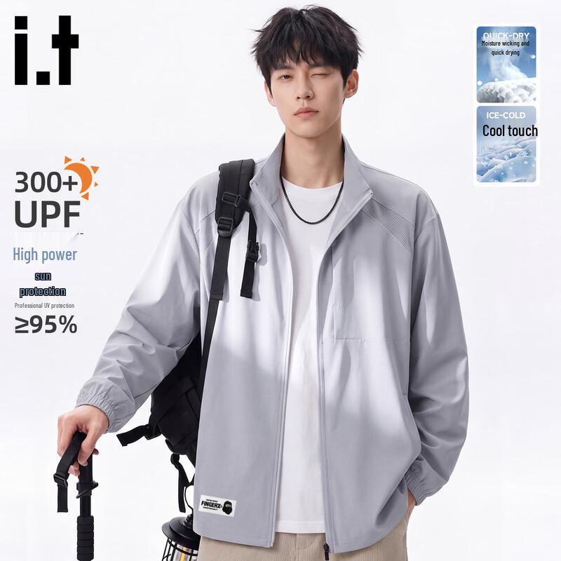 Fingercroxx IT Men s UV Protection Quick-Dry Stand Collar Jacket 2XL