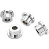 Wsays CNC Handlebar Riser Bushings Solid Billet Aluminum Compatible with Harley Sportster XL 1984-2022, Fit Softail FXR 1984-2017 Fit Dyna FXDL/I