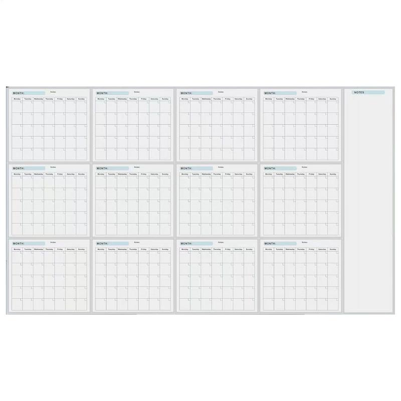 Weekly Planner Monthly Undated Agenda Calendar Schedules Study Planner To-do List Calendar Whiteboard Office School Supplies