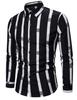 Men's New Casual Striped Long Sleeved Seasonal Shirt