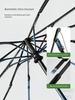 Umbrella for Men and Women, Large Size, Reinforced and Thickened, Dual-Use for Sun and Rain, Foldable, Wind-Resistant, Automatic, Suitable for